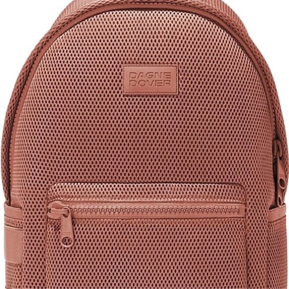 Dagne Dover Handbags - Dagne Dover Dakota Mesh Backpack in Dusty Rose